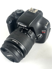 Canon EOS Rebel T3 DSLR Camera w/EF-S 12-55mm Lens  Charger 12.2MP