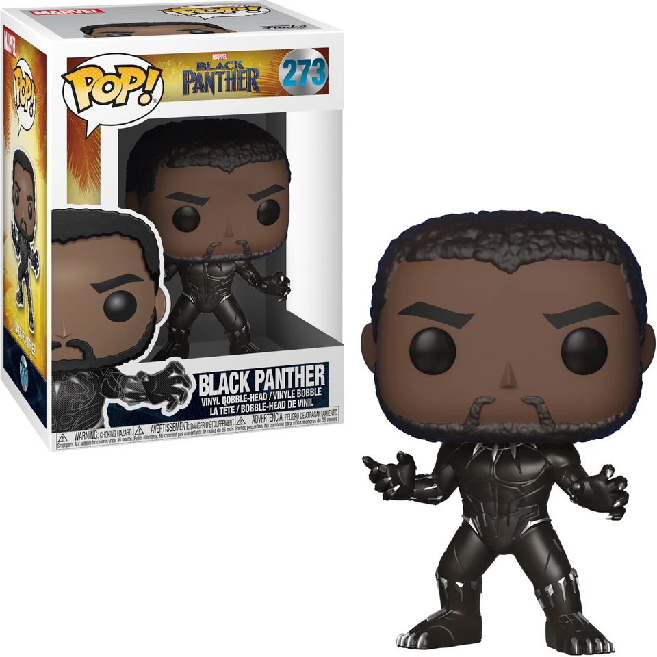 Marvel Black Panther - Black Panther 273 - Funko Pop! - Vinyl Figur - Bild 2 von 3