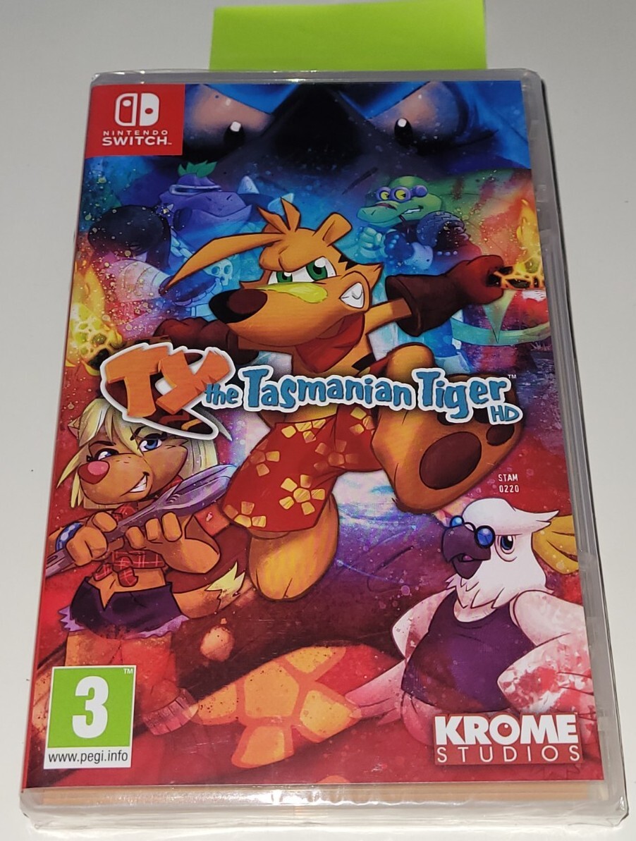 Nintendo Switch – TY The Tasmanian Tiger HD – Neuf Sous Blister