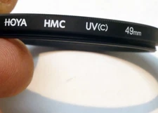 HOYA HMC UV-(C) 49mm  Lens  Filter  Multi-Coated