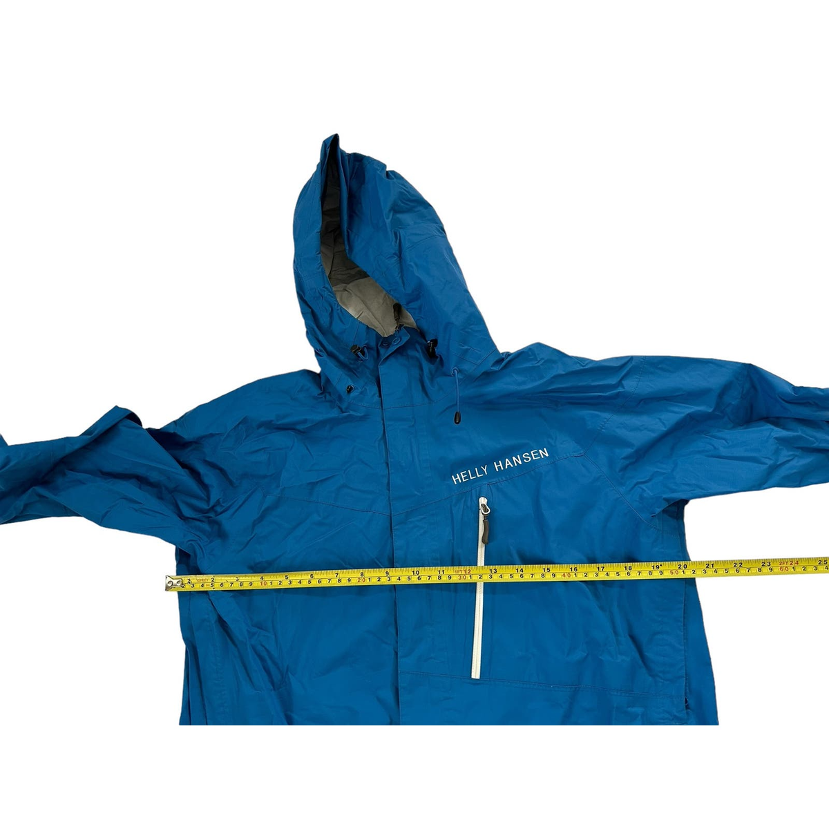 Helly Hansen Helly Tech Mens Small Blue Hooded Shell Jacket | eBay