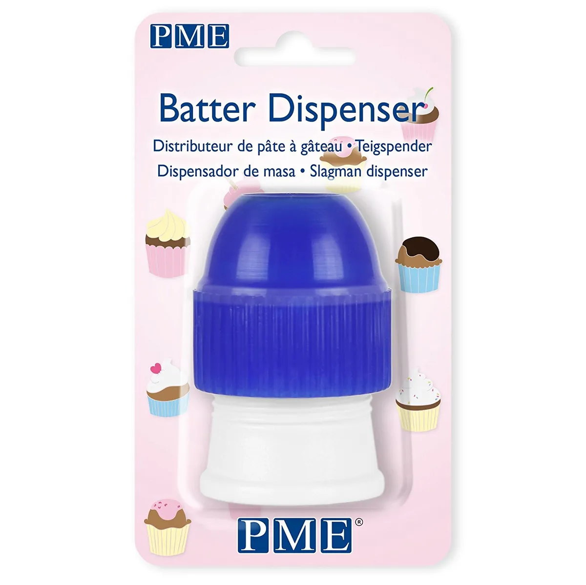 PME BD472 No Drip Mess Cupcake Cake Batter Dispenser Filler Distributor  Coupler