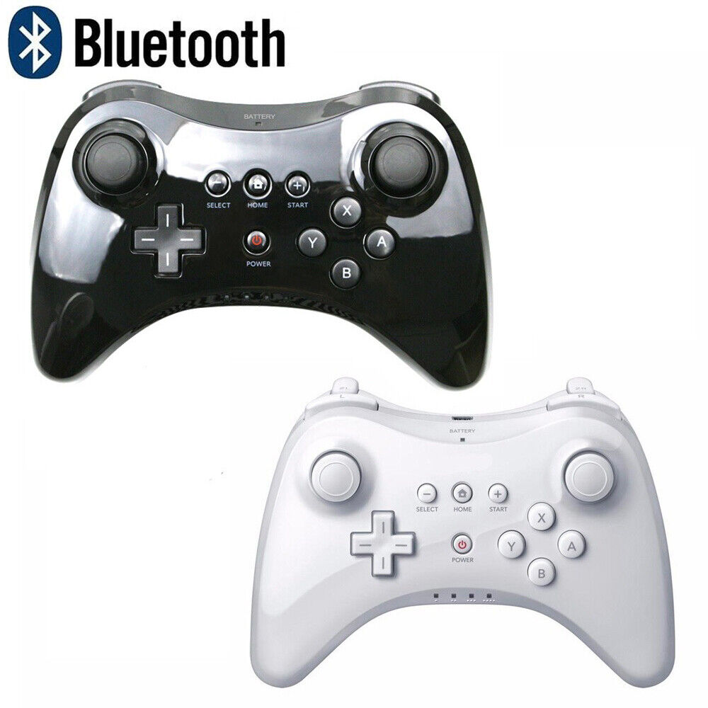 Compatible Nintend For Wii U Pro Controller USB Classic Dual Analog  Bluetooth Wireless Remote Controle For