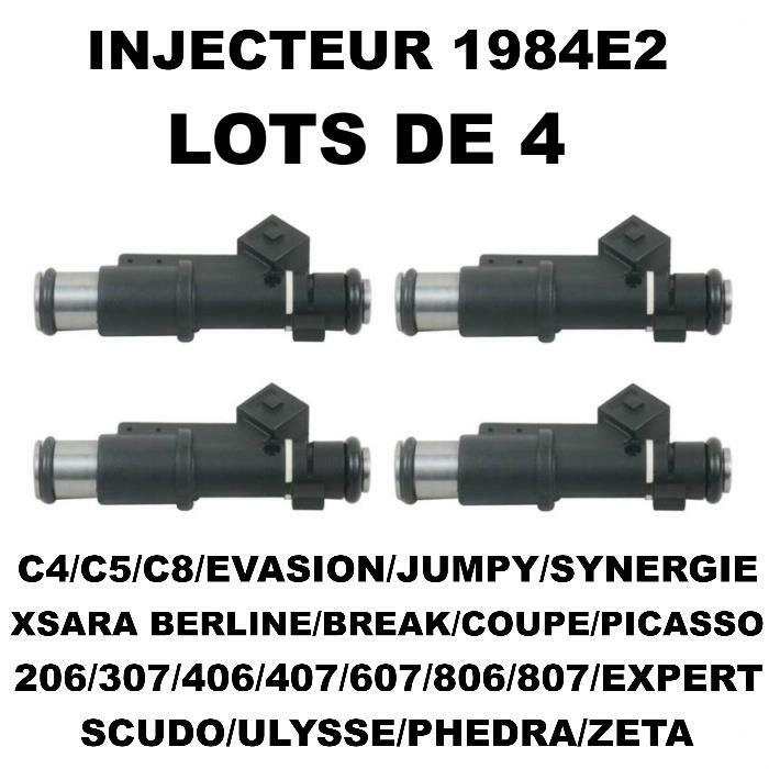 Injecteur Peugeot 307 206 607 essence 2.0L a jet de brumisation fin