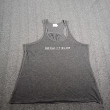 Rodan Fields Tank Top Womens XXL Gray Work Out Racerback Athleasure Causal