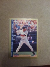 GARY SHEFFIELD 1993 FLEER ATLANTIC #25 OF 25 FREE SHIPPING