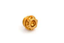 Evotech tappo olio M22x1.5 per Ducati oro-frizione a secco