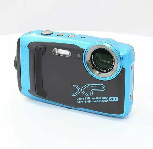 FUJIFILM FinePix XP140 FFX-XP140Y digital camera Blue Superb