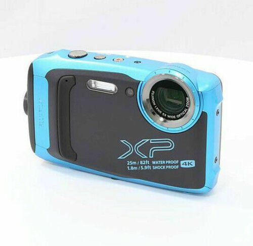 Geletterdheid oplichterij seksueel FUJIFILM FinePix XP140 FFX-XP140Y digital camera Blue Superb | eBay