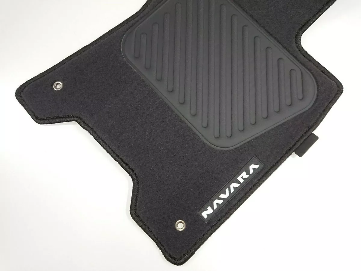 New genuine Nissan Navara carpet floor mats front rear D23 NP300 2021 on