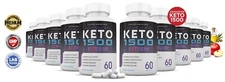 Advanced Keto 1500 Keto ACV Pills Extreme 1675MG New Improved Formula 10 Pack