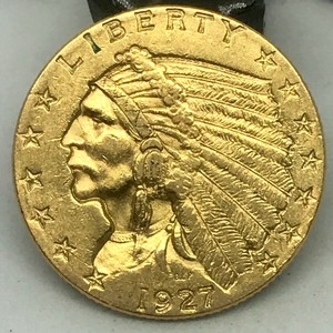 Details About 1927 Indian Head 25 2 12 Dollar Quarter Eagle Gold Coin 2