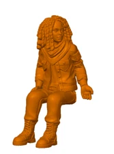 Maris - Seated Pose | 2nd Dynasty | Traveller Miniature | 28mm