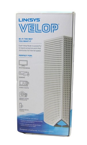 Linksys (WHW0303) router mesh veloce (sistema Wi-Fi mesh tri-band) confezione da 3 - Foto 4 di 6