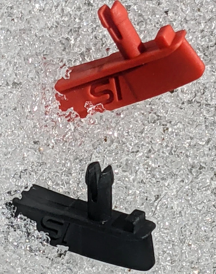 MEJORES Coches Ranura Carrera 1/32 1/24 SLOTINVASION Guías - NEGRO - Paquete de 5 - Envío GRATIS Foto 3 de 4