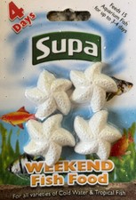 Supa 4 Day Weekend Fish Food, Cold Water & Tropical Fish