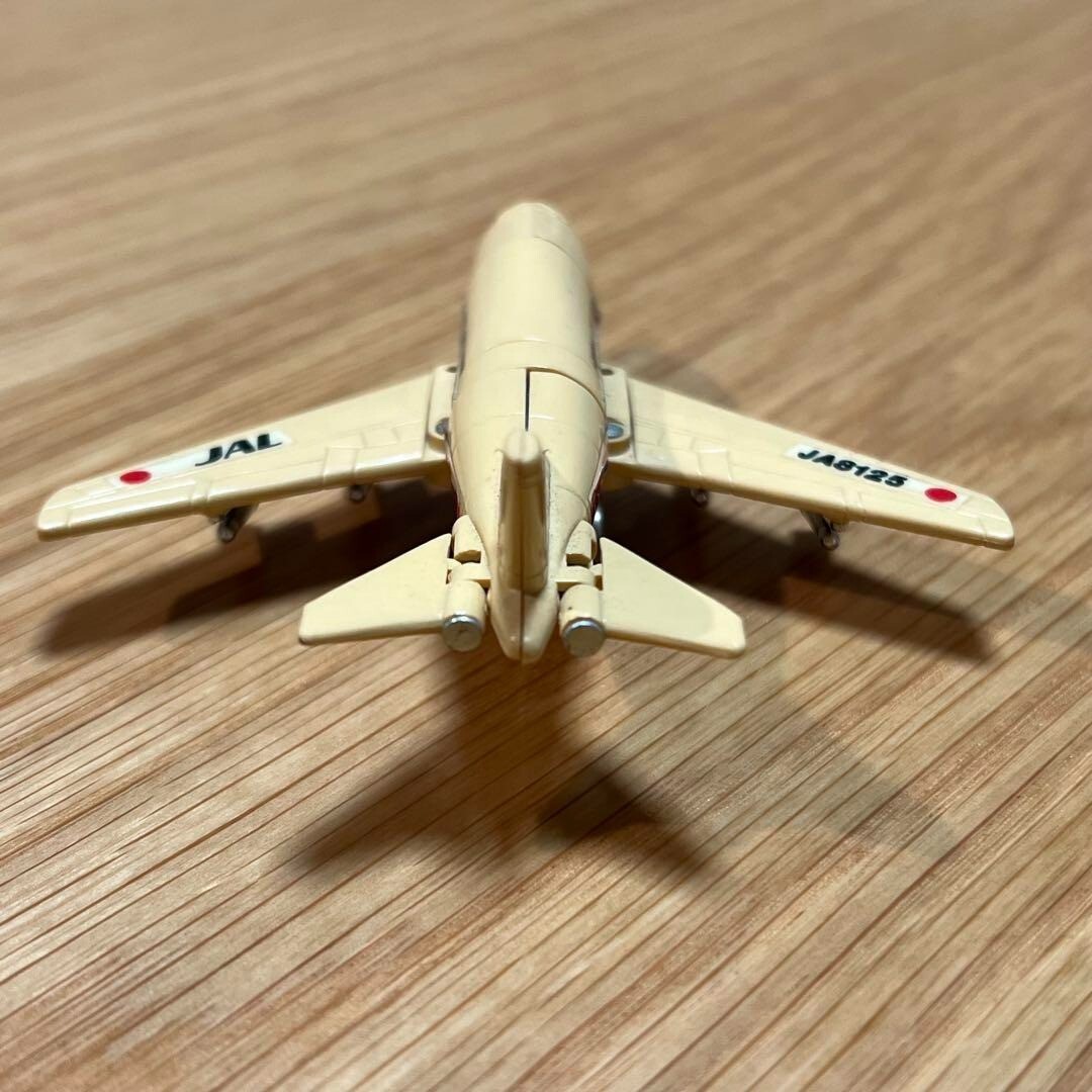 1984 Bandai Gobots Machine Robo MR-B747 Jumbo Jet JA8125 JAL