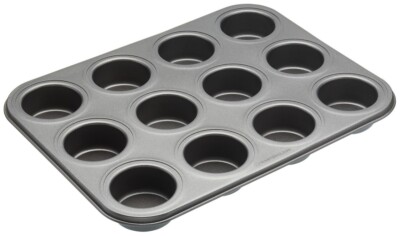 MASTERCLASS 12 HOLE LOOSE BASE NON STICK MINI SANDWICH TIN HB96 UK