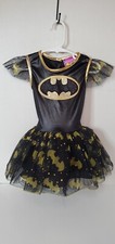 Rubies Batgirl Tutu Dress Halloween Costume Infant Size Extra Small Black Gold