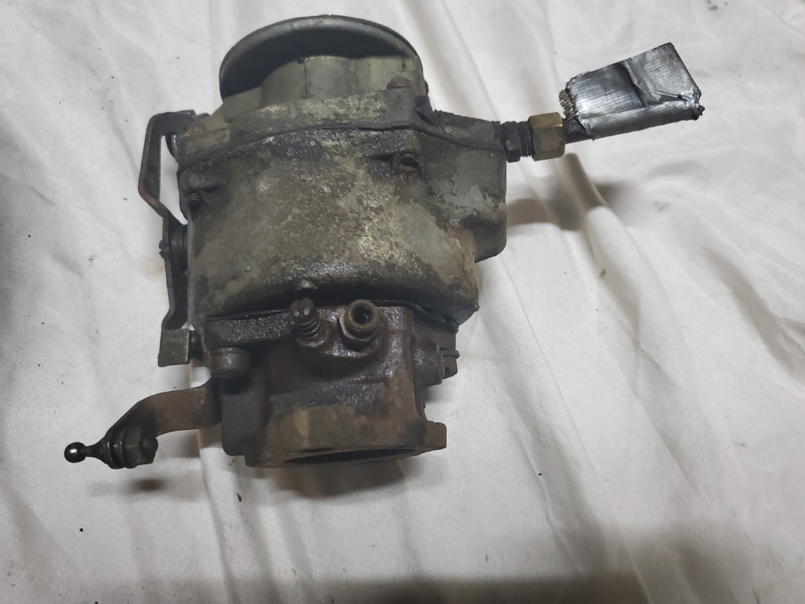 235 Chevy Carburetor With Oil Bath Air Cleaner Original Chevy Pickup