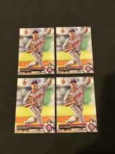 2017 Bowman Draft Nick Raquet 1st Bowman Prospect (BD-182) - Lot of 4x