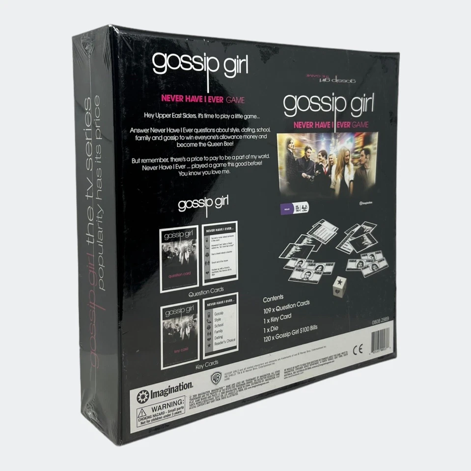Gossip Girl Never Have I Ever Board Game - Imagination 2008 - Brand New & Sealed - Image 4 of 4