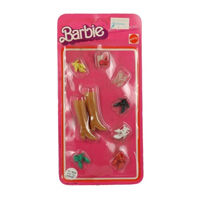 barbie shoe set