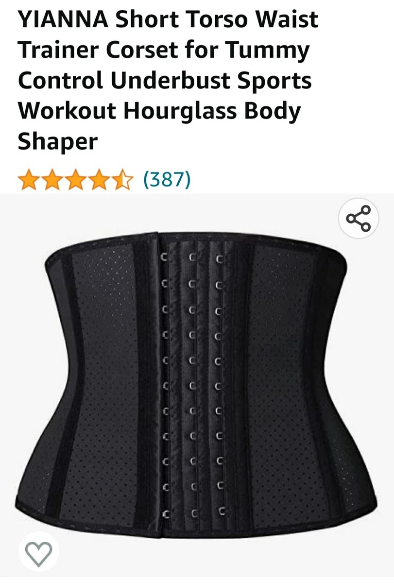 YIANNA Waist Trainer for Women Tummy Control Underbust Sports