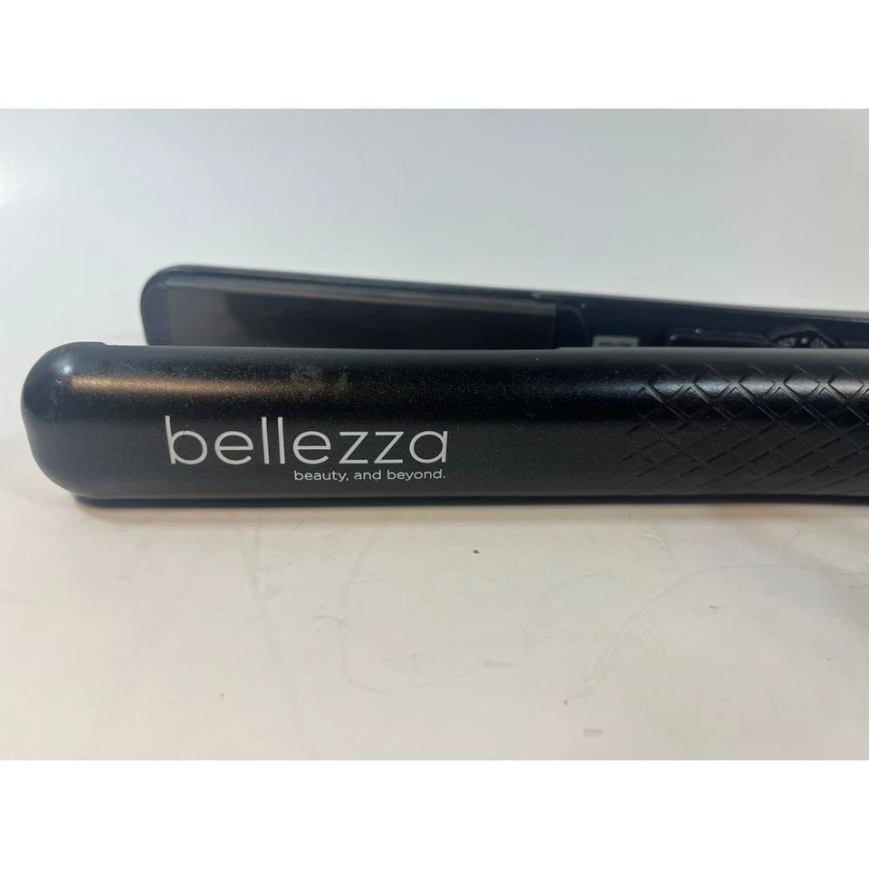 Bellezza Professional 直发器扁平熨斗带温度控制黑色 — 第 2/4 张图片