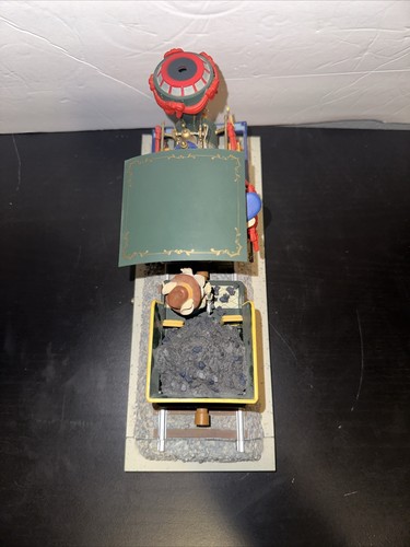 REAL! 1991 Enesco ON THE RIGHT TRACK  Deluxe Action Musical Train New In Box Wow - Picture 15 of 23