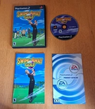 Swing Away Golf PS2 PlayStation 2 Complete Manual Tested CIB  EA Sports 2000