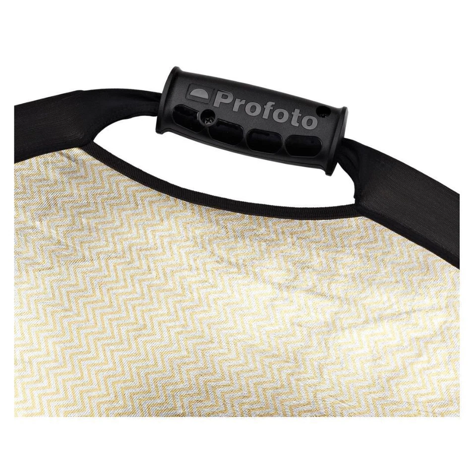 Refletor médio dobrável Profoto prata branco com estrutura de metal dobrável - Imagem 2 de 3