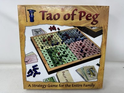 New Tao of Peg Strategy Game For The Family 2019 Open Box Kickstarter Game