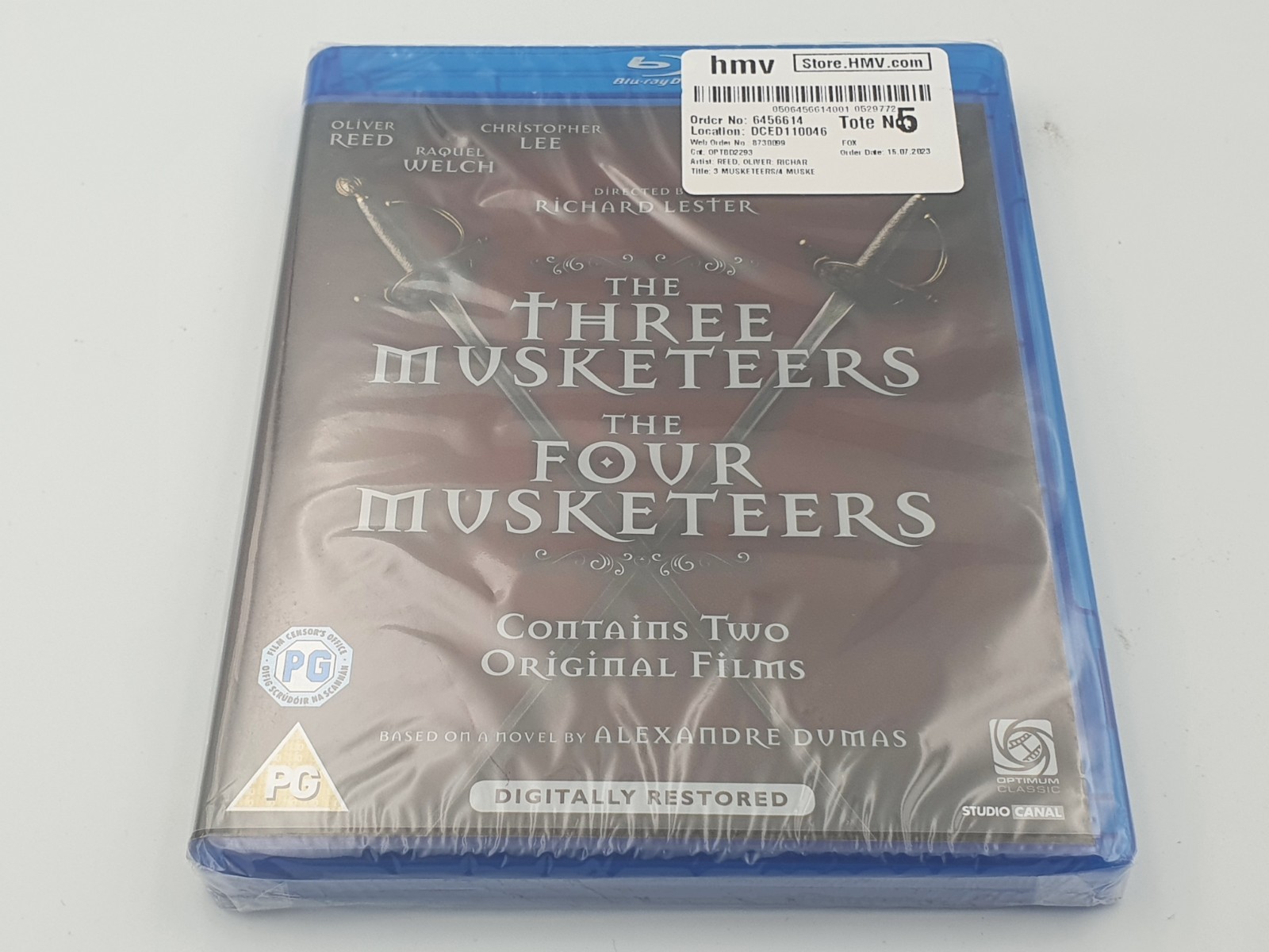 New & Sealed The Three Musketeers & The Four Musketeers Bluray