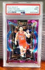 2024 Panini Select Basketball Purple Cracked Ice Jared McCain #82 PSA 9
