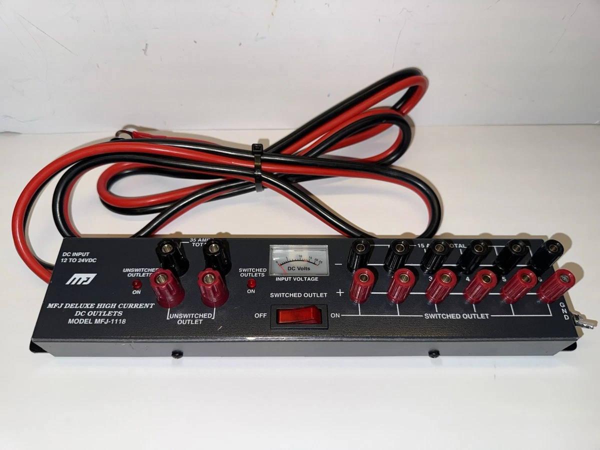 MFJ DC Outlet | DX Multiple Power MFJ-1116 Engineering MFJ-1118