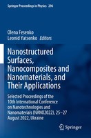 Olena Fesenko (U. A.) | Nanostructured Surfaces, Nanocomposites And...