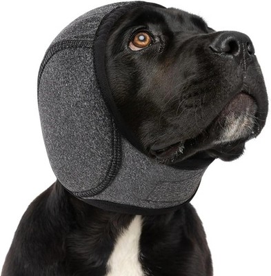 Waterproof Dog Ear Muffs Grooming & Swimming Calming Hood Noise Cover