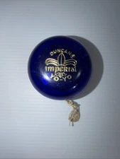 Vintage Duncan Imperial Blue Yo Yo Classic 1960s - Tested