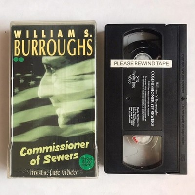 William S. Burroughs - Commissioner of Sewers (VHS, 1990)
