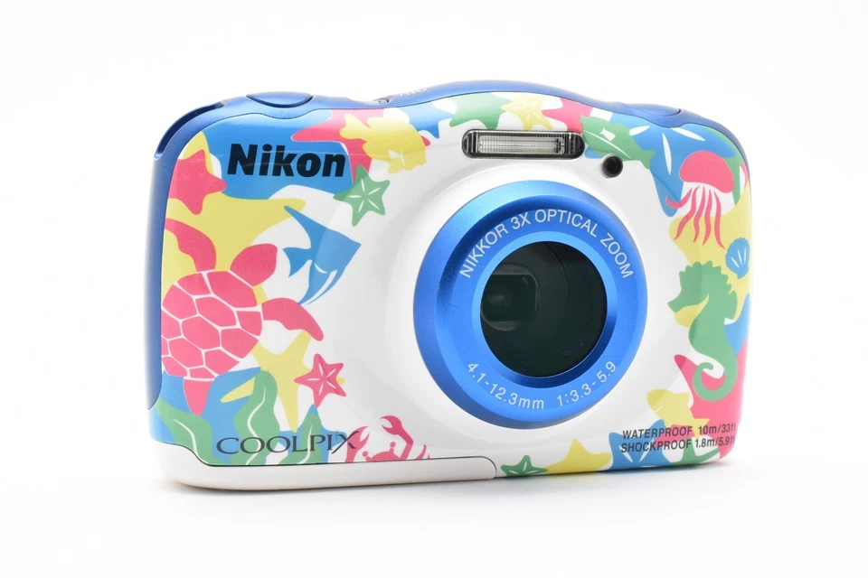 Nikon Coolpix W100 13.2MP Waterproof Shockproof Digital Camera JAPAN [Near Mint] - Image 4 of 4