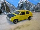 Vintage Hot Wheels Blackwalls 1978 Hare splitter Volkswagen Golf in yellow