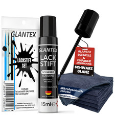 Profi Lackstift Schwarz glänzend Lacktupfer Auto Kratzerentferner Lack Felge Set