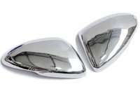 Edelstahl Chrom Spiegelkappen Set Passend FüR Opel Astra K Ab 2015 Chrom Look