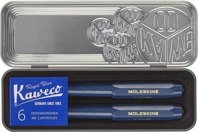 Moleskine x Kaweco, Fountain Pen and Ballpen Set, Medium Nib/1. Apparel
