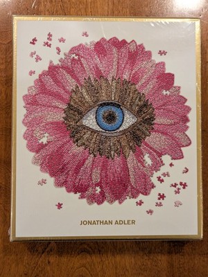 NEW Jonathan Adler Petals 750 Piece Shaped Puzzle by Galison NIB & SEALED