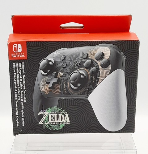 Nintendo Switch Pro Controller Legend of Zelda Tears Kingdom Wireless NEU