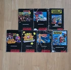 Super Nintendo Game Manuals (7 Total)