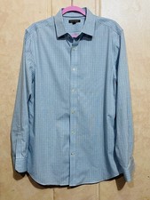 Banana Republic Long Sleeve Button Down Check Men's Lg