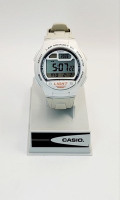 Casio W-734 (3292) Digital Sport Watch   60-Lap Memory   Dual Time   Running